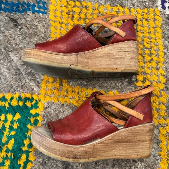 A.S.98 boho platform sandals- 40